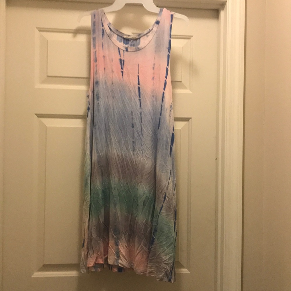 Tie Dye Shift Dress